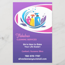 Reinigungsdienste Flyer