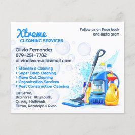 Reinigungsdienste Flyer