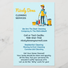 Reinigungsdienste Flyer