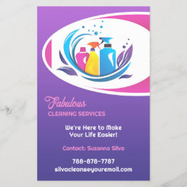 Reinigungsdienste Flyer