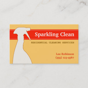 Reinigungsdienste - Visitenkarte
