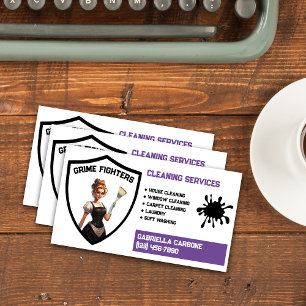 Reinigungsdienste Visitenkarte