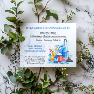 Reinigungsdienstleistungen Flyer