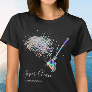 Reinigungshaus Sparkling Holograph T-Shirt