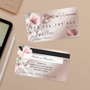 ReinigungsHouse Sparkling Kreditkarte Visitenkarte