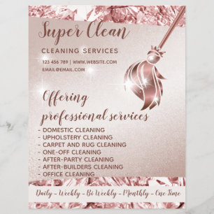 ReinigungsHouse Sparkling Rose Gold Flyer