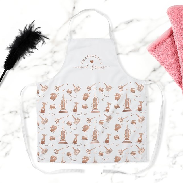 Reinigungsmittel Berufliche Haushaltshilfe und Hau Schürze (Cleaning Tools Professional Maid & House Cleaning Apron)