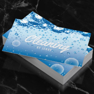 Reinigungsservice Beruflicher Hausmeister Visitenkarte