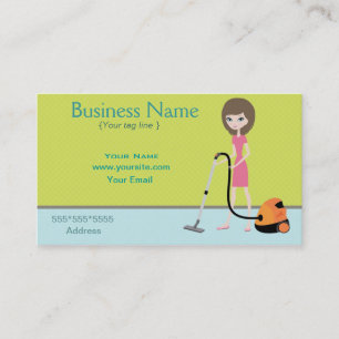 Reinigungsservice Business Card Visitenkarte