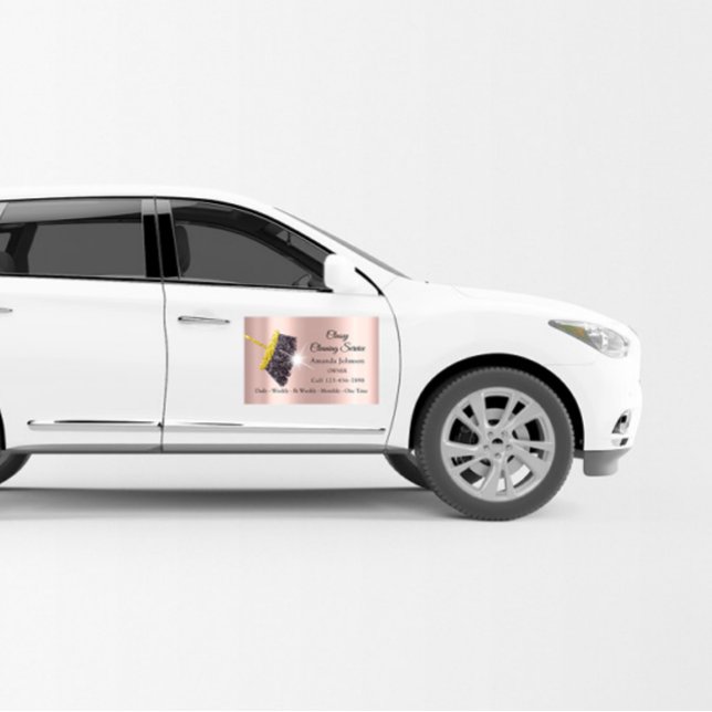 Reinigungsservice Car Magnet Haushaltshaus Behalte (Von Creator hochgeladen)