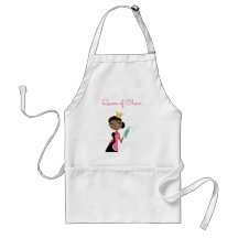 Reinigungsservice Ethnische weibliche Mädchen Logo