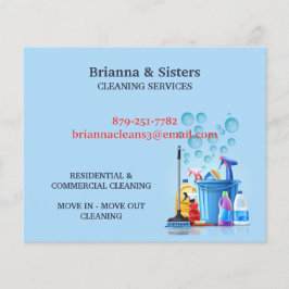 Reinigungsservice Flyer