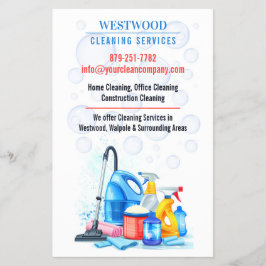 Reinigungsservice Flyer