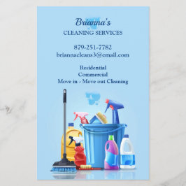 Reinigungsservice Flyer