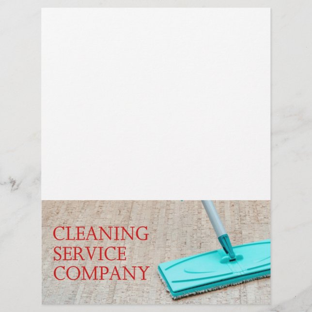 Reinigungsservice Flyer (Vorne)