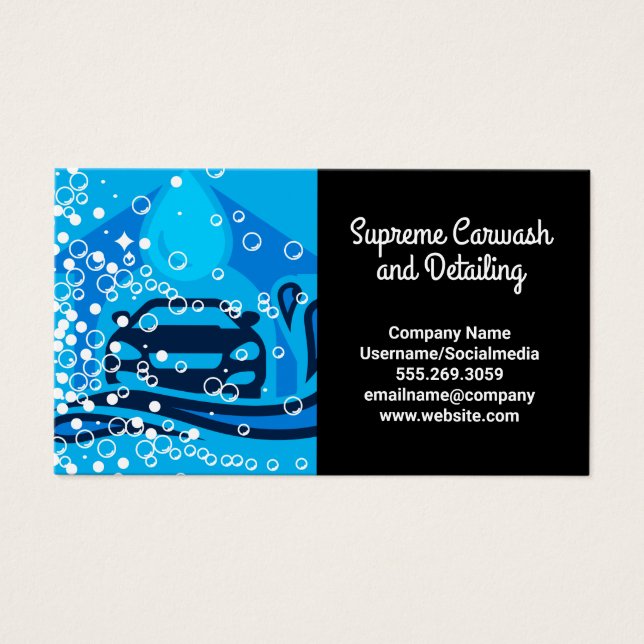 Reinigungsservice für Autos | Blasen (Vorderseite)