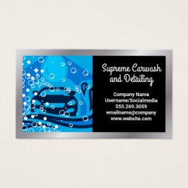 Reinigungsservice für Car Wash-Logos | Blasen