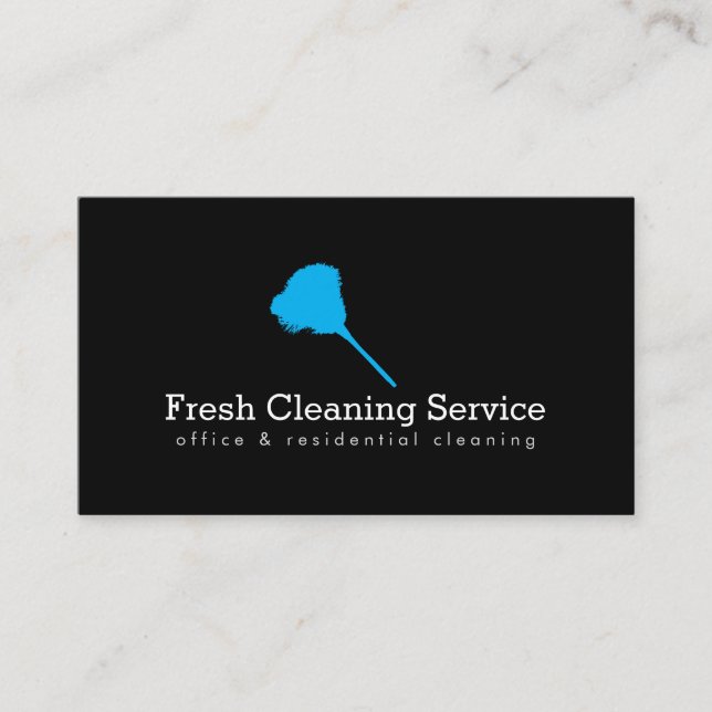 Reinigungsservice, Hausmeister III Visitenkarte (Vorderseite)