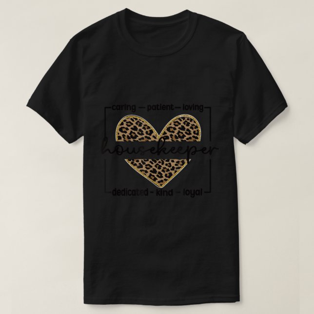 Reinigungsservice Housekeepi T-Shirt (Design vorne)