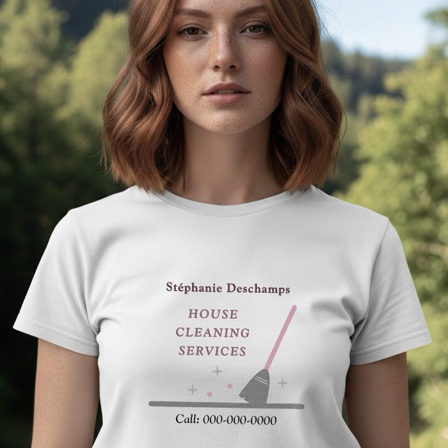 Reinigungsservice T-Shirt (House Cleaning Service T-Shirt)