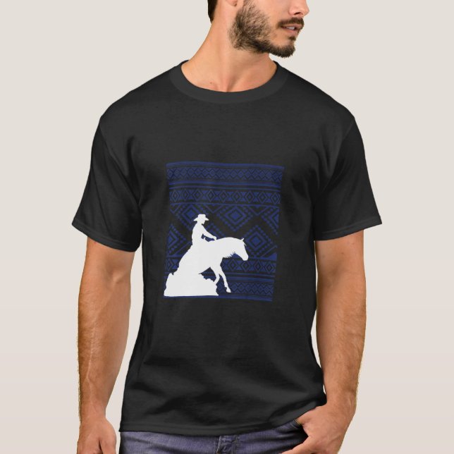 Reining Pferd T-Shirt (Vorderseite)