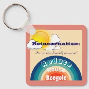 Reinkarnation Öko Friendly Schlüsselanhänger