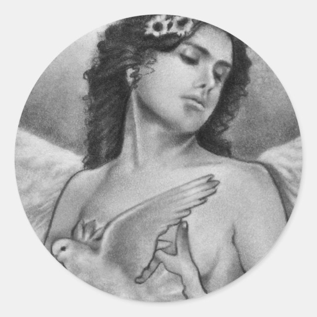 Reinkleber Runder Aufkleber (Vorderseite)