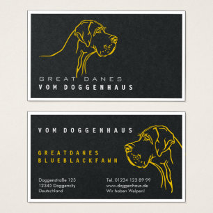 Reinrassige Deutsche Dogge Zeichnung