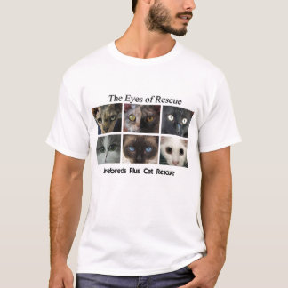 Reinrassige Tiere plus Augen der Rettung T-Shirt
