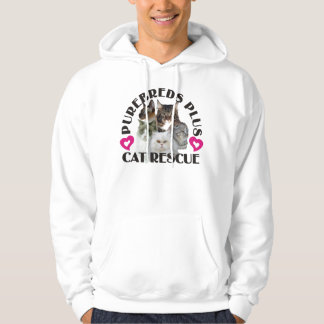 Reinrassige Tiere plus Katzen-RettungHoodie Hoodie
