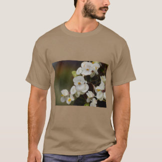 Reinweiß Minimalistisch T-Shirt
