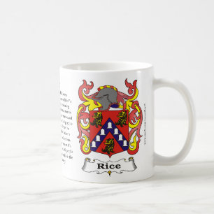 Reis-Familien-Wappen Tasse