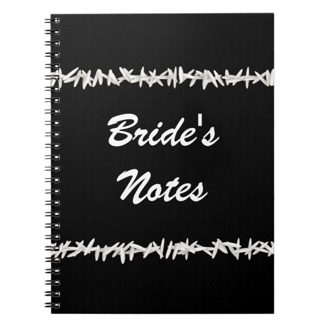 Reis im schwarzen Hintergrund Notizblock (Vorderseite)