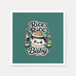 Reis Reis Baby Kawaii Sushi Serviette