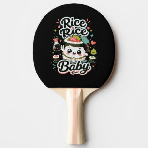 Reis Reis Baby Kawaii Sushi Tischtennis Schläger
