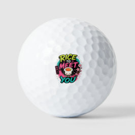 Reis, um dich kennenzulernen – Süßes Kawaii-Sushi- Golfball