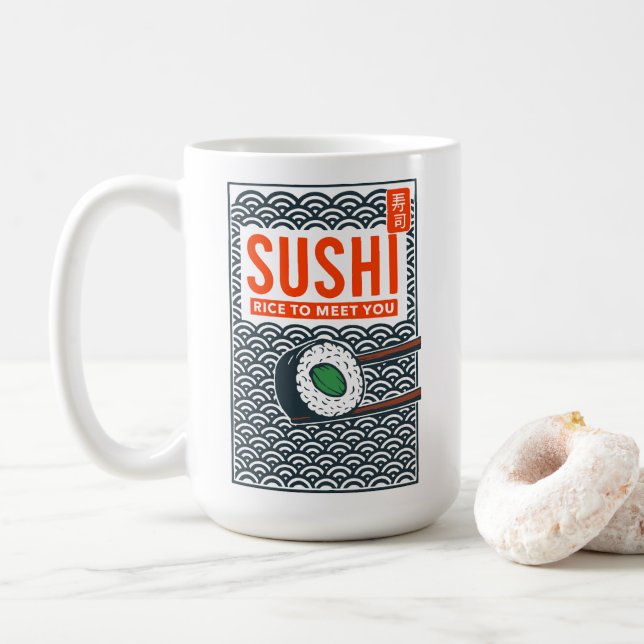 Reis, um dich zu treffen kaffeetasse (Mit Donut)