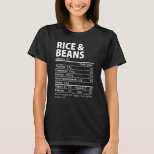 Reis und Bohnen Kostüm Sonnenlicher Erntedank Nahr T-Shirt