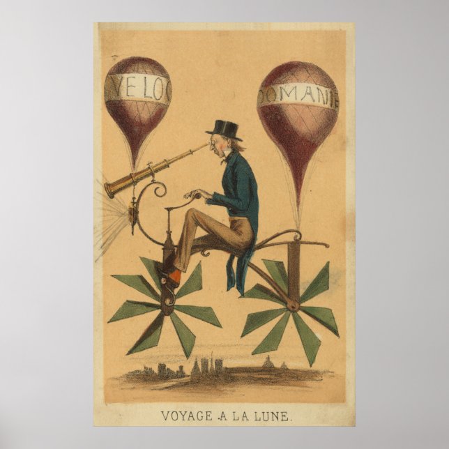 Reise a la lune poster (Vorne)