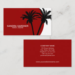 Reise-Agent/Ausflug-Führer Visitenkarte