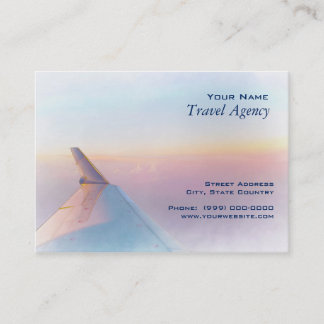 Reise-Agent-Geschäfts-Karte Visitenkarte