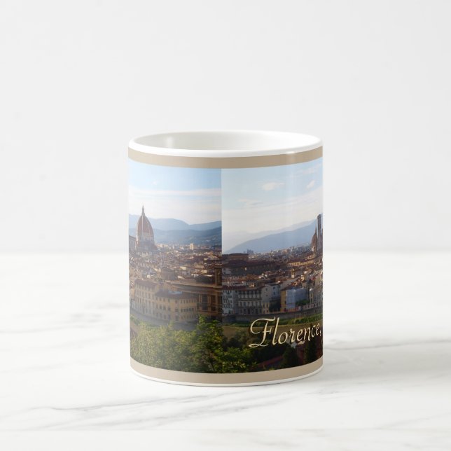 Reise-Andenken Florenz Italien Kaffeetasse (Mittel)