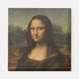 Reise-Andenken-Magnet Paris Frankreich Mona Lisa Magnet