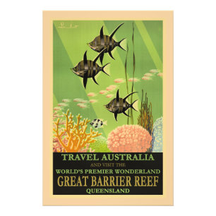 Reise Australien, Great Barrier Reef, Fotodruck