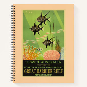 Reise Australien, Great Barrier Reef, Notizbuch