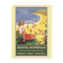 Reise Australien Strände Vintage