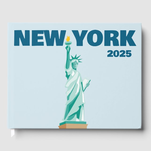 Reise-Couchtischbuch New York Gästebuch (Vorderseite)