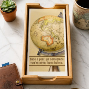 Reise-Dekorations-Gasthandtuch im Vintage-Stil Serviette
