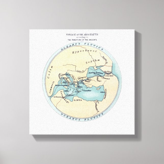 REISE DER ARGONAUTEN LEINWANDDRUCK (Vorderseite)