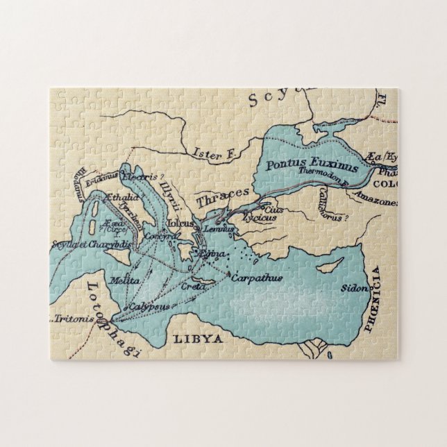 REISE DER ARGONAUTEN PUZZLE (Horizontal)